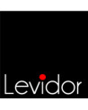 Glastür Ganzglastür Drehtür aus ESG-Glas (Einscheibensicherheitsglas) LEVIDOR ® in Senkrecht-Streifen-Design (T)  für Studio Gri