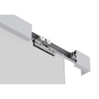 Glasschiebetür Aluminium-Schienensystem Beschlag- 2000 mm Länge