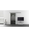 Glasschiebetür Horizont-Design (H) 775x2050mm Edelstahl - Levidor EasySlide