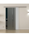 SoftClose Levidor ProfiSlide Schiebetür 1025 x 2175 mm 2-Streifen-Design senkrecht (T)