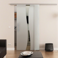Glasschiebetür komplett 1025 x 2050 mm Dorma Muto 60 Bach-Design (B) 