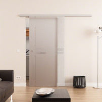 Glasschiebetür komplett 1025 x 2050 mm Dorma Muto 60 Idea-Design (I) 