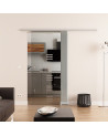 Glasschiebetür komplett 1025 x 2050 mm Dorma Muto 60 Rekursiv-Design (R)