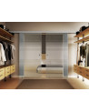 Glasschiebetüren 2 x 650 x 2050mm 2-flügelig Lamellen-Design (L)