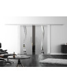 SoftClose Levidor ProfiSlide Schiebetür 2 x 400 x 2050 mm in Wellen-Design (A)