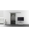 Glasschiebetür Horizont-Design (H) 775x2050mm Edelstahl - Levidor EasySlide