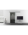 Glasschiebetür Horizont-Design (H) 775x2050mm Edelstahl - Levidor EasySlide