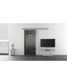 Glasschiebetür Lamellen-Design (L) 775x2050mm Edelstahl - Levidor EasySlide