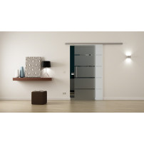 SoftClose Levidor ProfiSlide Schiebetür 775 x 2050 mm 5-Streifen-Design (S)