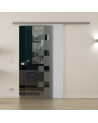 SoftClose Levidor ProfiSlide Schiebetür 650 x 2050 mm Würfel-Design (W)