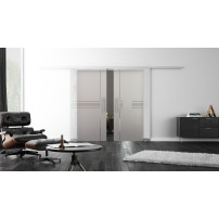 SoftClose Levidor ProfiSlide Schiebetür 2 x 400 x 2050 mm in Idea-Design (I)