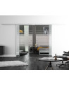 SoftClose Levidor ProfiSlide Schiebetür 2 x 400 x 2050 mm in Horizont-Design (H)