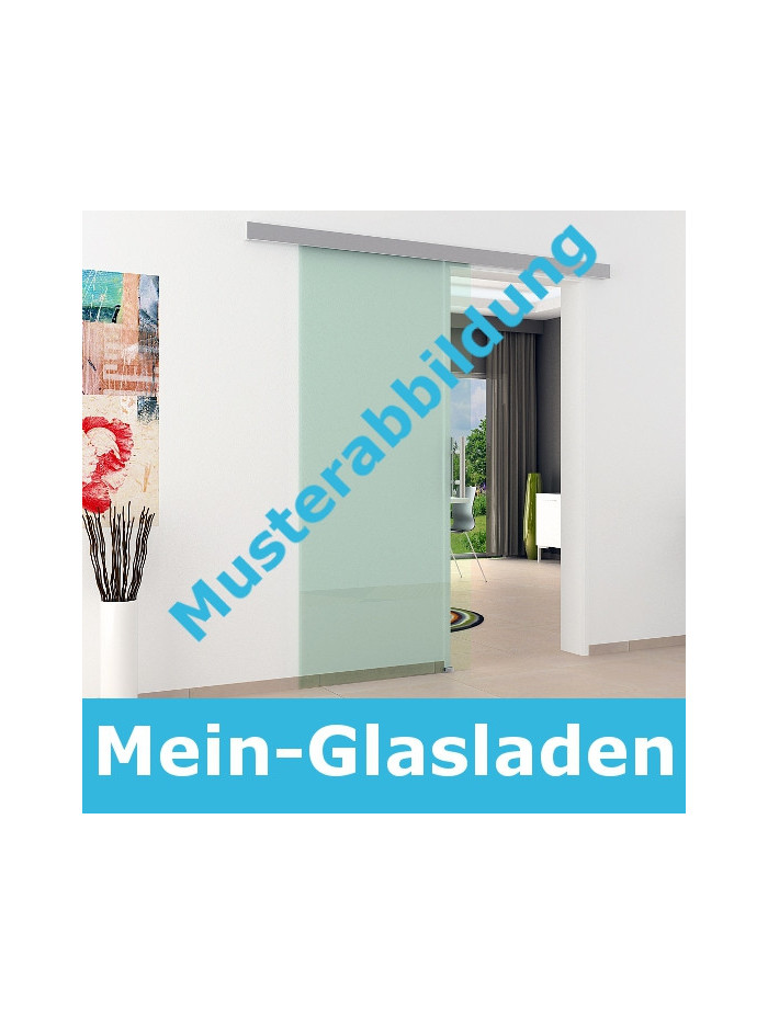 Glasschiebetür Aluminium-Schienensystem Beschlag- 2000 mm Länge